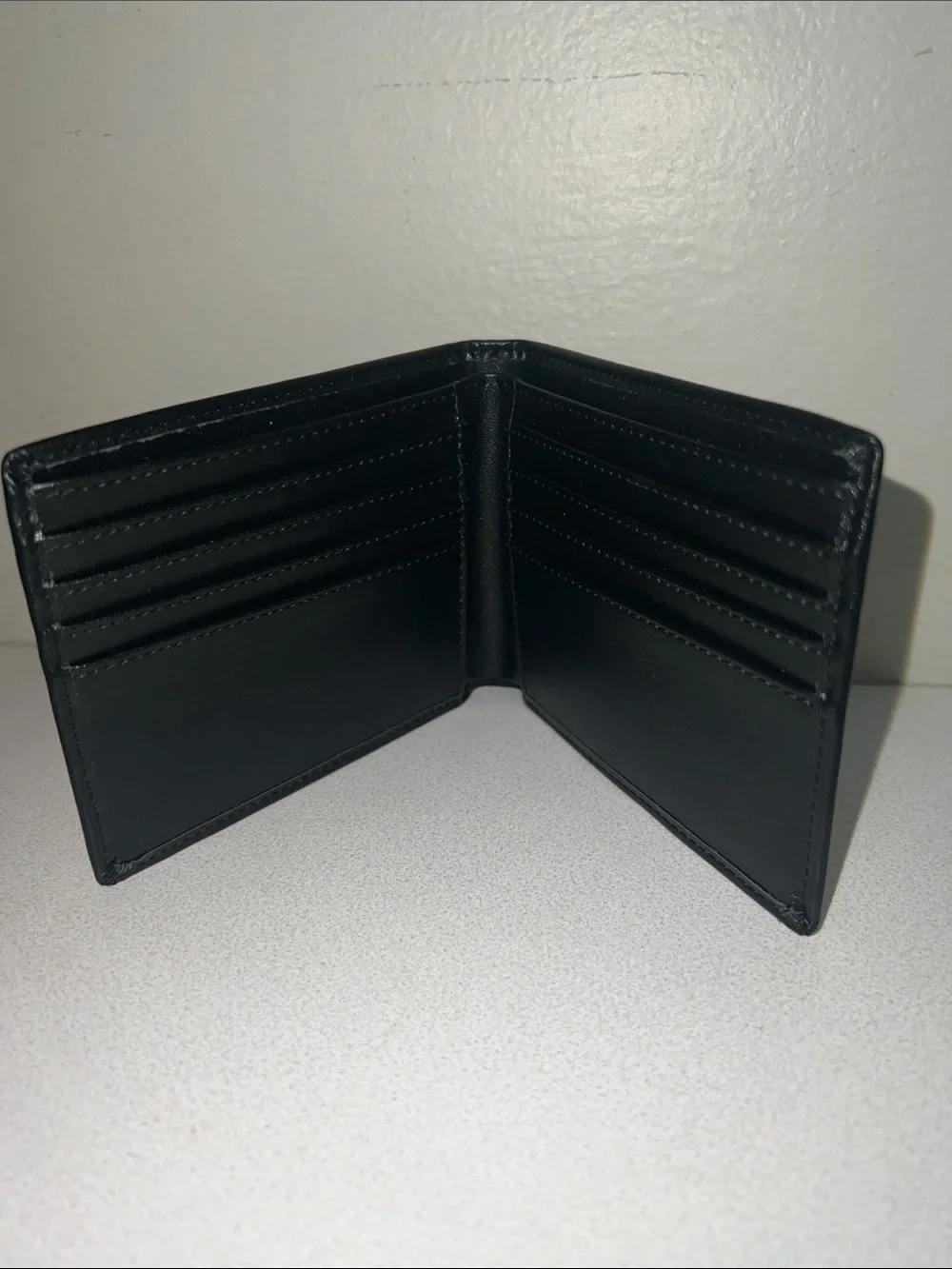 Badgley Mischka Black Leather wallet  Card & money Holder